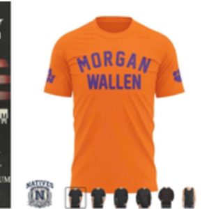 Morgan Wallen Clemson Memorial Stadium Concert T Shirt