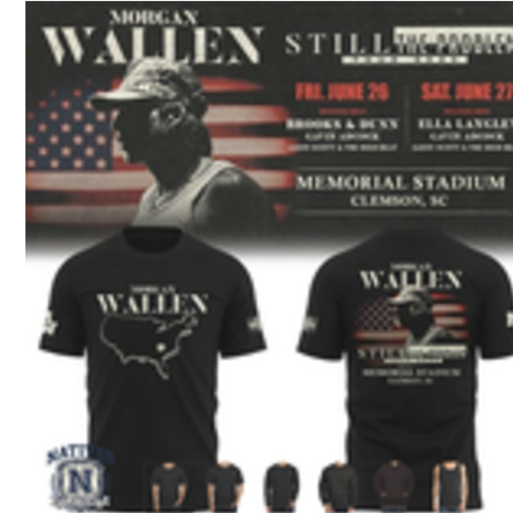 Morgan Wallen Still The Problem Tour Clemson T Shirt Morgan Wallen Still The Problem Tour Clemson T Shirt