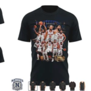 New York Basketball Champions Arena Skyline T Shirt