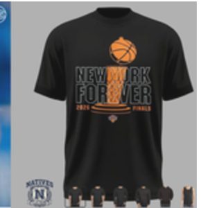 New York Basketball Forever Finals T Shirt