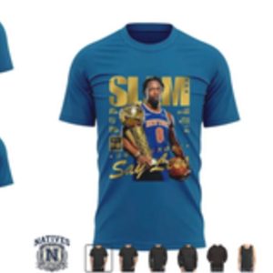 New York Basketball Slam Magazine Trophy T Shirt