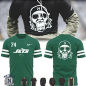 New York Football Coach Sunglasses Beard T Shirt