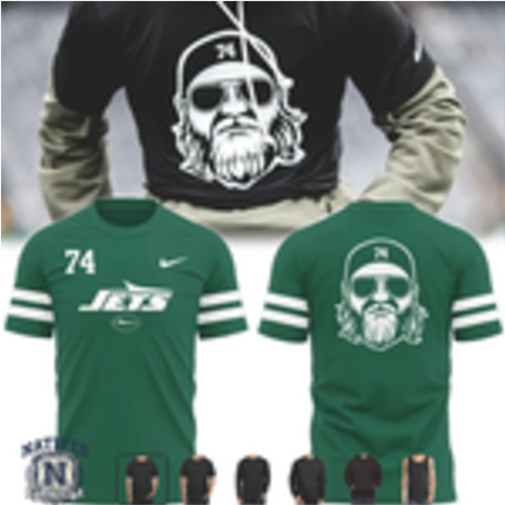 New York Football Coach Sunglasses Beard T Shirt New York Football Coach Sunglasses Beard T Shirt