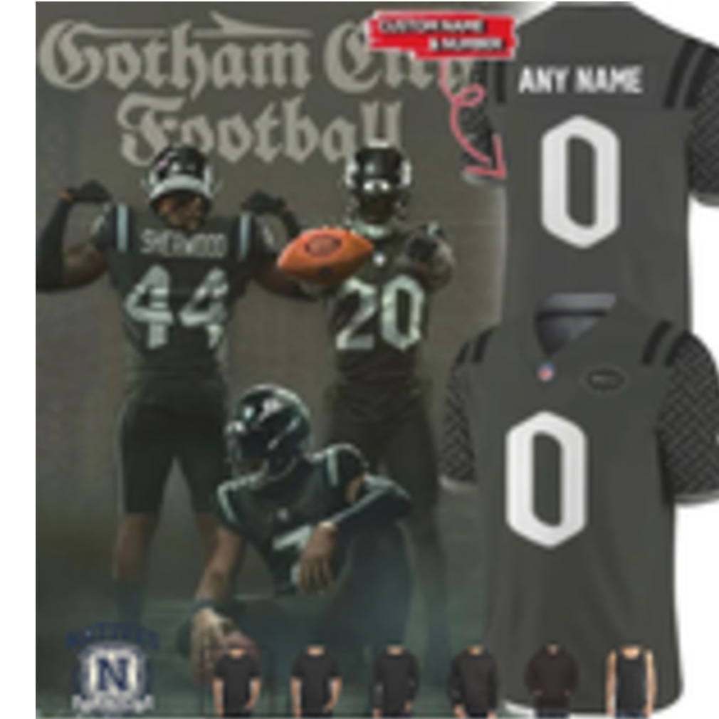 New York Football Custom Name Number Jersey T Shirt New York Football Custom Name Number Jersey T Shirt