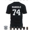 New York Football Nick Mangold 74 Forever T Shirt New York Football Nick Mangold 74 Forever T Shirt