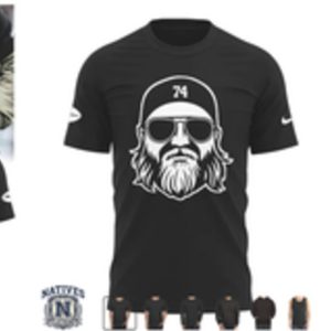 New York Football Nick Mangold 74 True Jet T Shirt