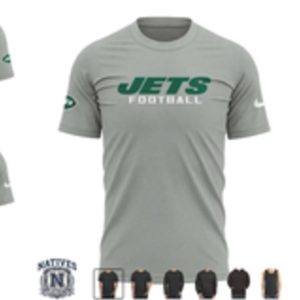 New York Jets Nick Mangold 74 Legend Football T Shirt