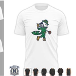 Notre Dame Fighting Irish Golf Mascot T Shirt