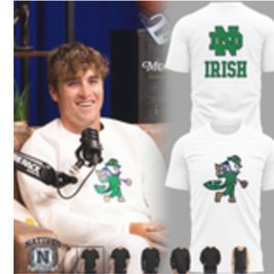 Notre Dame Fighting Irish Golf Mascot T Shirt