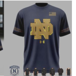 Notre Dame Fighting Irish Wisconsin Shamrock Series T Shirt