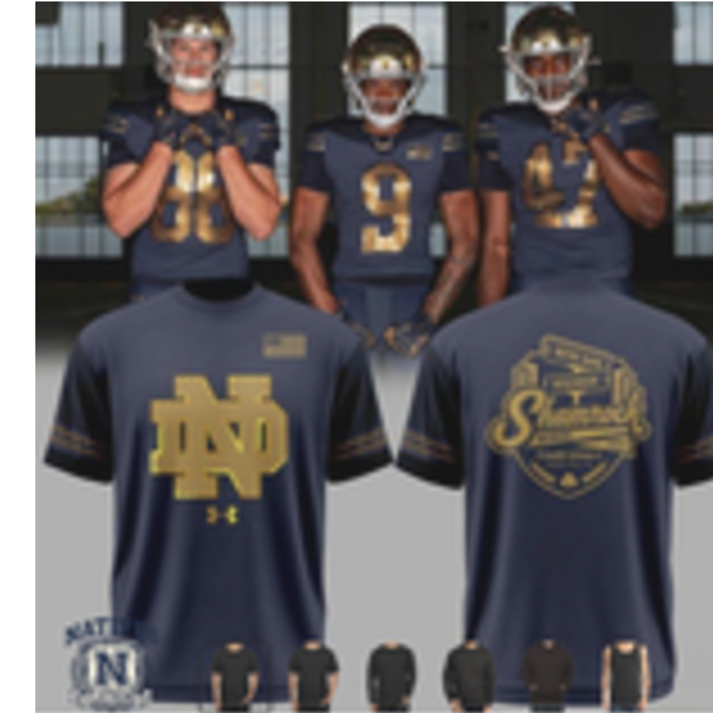 Notre Dame Fighting Irish Wisconsin Shamrock Series T Shirt Notre Dame Fighting Irish Wisconsin Shamrock Series T Shirt