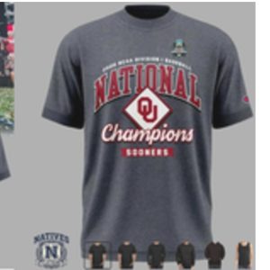 Oklahoma Sooners 2026 National Champions T Shirt