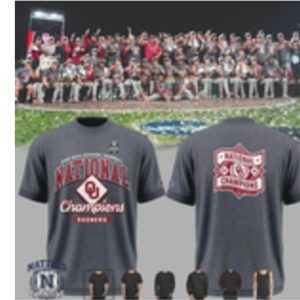 Oklahoma Sooners 2026 National Champions T Shirt