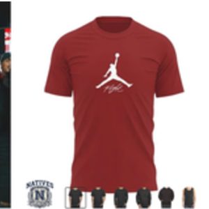 Oklahoma Sooners Football Jumpman Flight Logo T Shirt