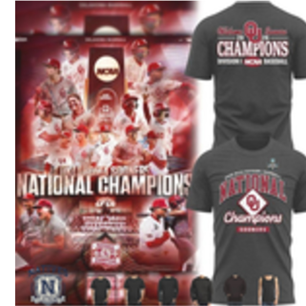 Oklahoma Sooners NCAA Baseball Champions T Shirt Oklahoma Sooners NCAA Baseball Champions T Shirt