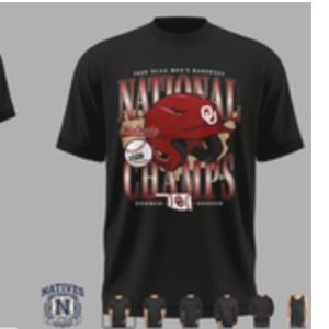 Oklahoma Sooners National Champions Helmet T Shirt