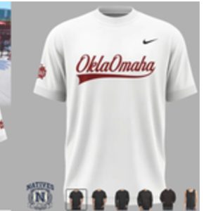 Oklahoma Sooners OklaOmaha Baseball White T Shirt