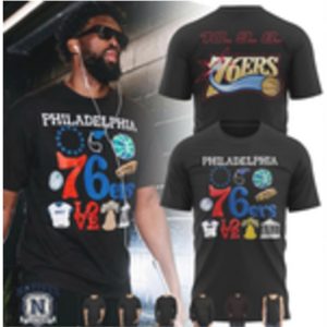 Philadelphia Basketball 76ers City Love T Shirt