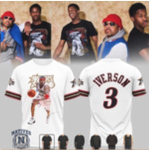 Philadelphia Basketball Legend Allen Iverson 3 T Shirt