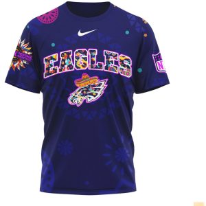 Philadelphia Eagles Sugar Skull Hispanic Heritage Month Shirt