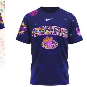 San Francisco 49ers Sugar Skull Hispanic Heritage Month Shirt San Francisco 49ers Sugar Skull Hispanic Heritage Month Shirt