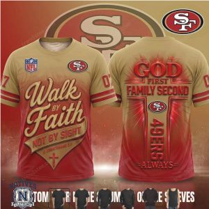 San Francisco Football God First Family Second Jersey
