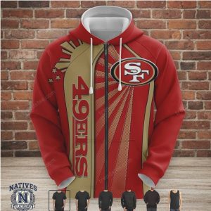 San Francisco Football Sunburst Logo Fan Jersey