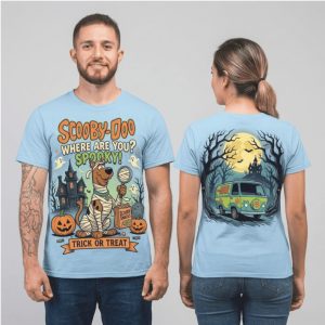 Scooby Doo Mummy Mystery Machine Where Are You Spooky T Shirt