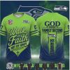 Seattle Football Sunburst Logo Fan Jersey Seattle Football Sunburst Logo Fan Jersey