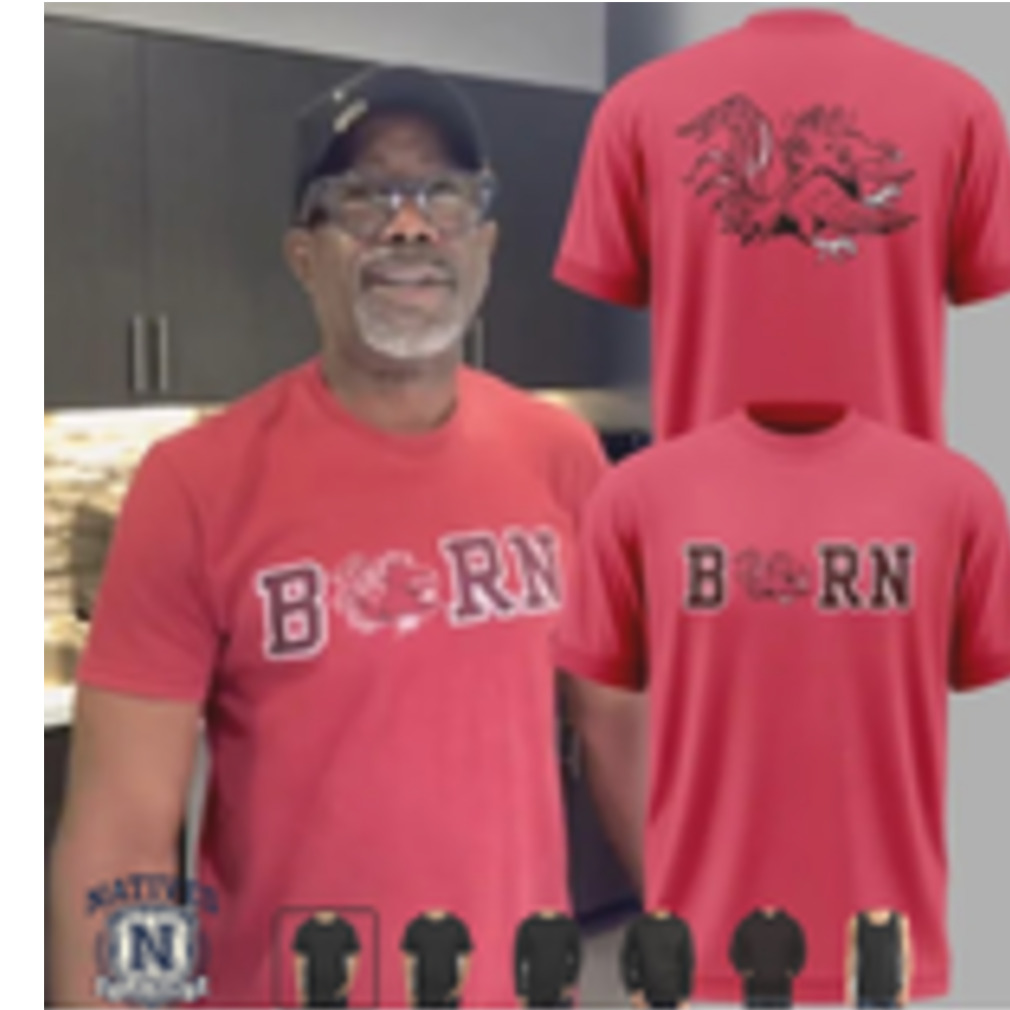 South Carolina Gamecocks Born Rooster Red T Shirt South Carolina Gamecocks Born Rooster Red T Shirt