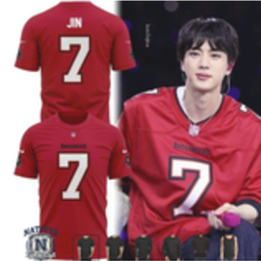 Tampa Bay Buccaneers Jin Number 7 Football Jersey Tampa Bay Buccaneers Jin Number 7 Football Jersey