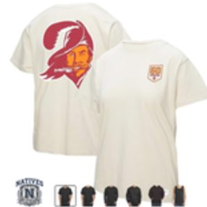 Tampa Bay Buccaneers Vintage Retro Pirate Logo T Shirt