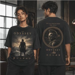 The Odyssey Ancient Greek Hero Wanderer Retro T Shirt