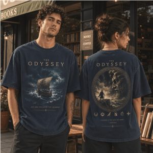 The Odyssey Greek Mythology Epic Journey Vintage T Shirt