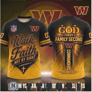 Washington Football Cross Walk By Faith T Shirt