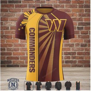 Washington Football Sunburst Logo Fan Sweater