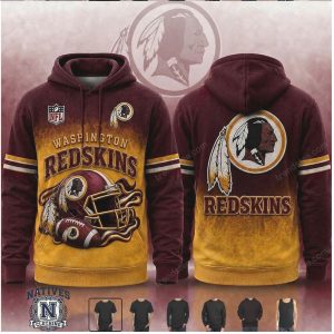 Washington Redskins Football Helmet Vintage T Shirt