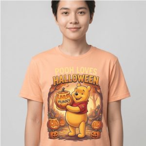 Winnie The Pooh Bat No Tricks Just Hunny Hundred Acre Halloween T Shirt