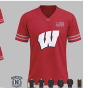 Wisconsin Badgers Title Town Green Bay Football T Shirt