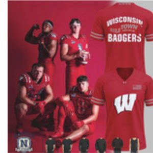 Wisconsin Badgers Title Town Green Bay Football T Shirt