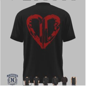50 Cent The Villain Red Heart Logo Hip Hop T Shirt