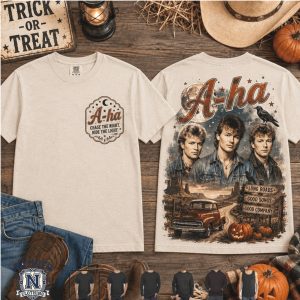 A ha Band Chase The Night Vintage Country Fall Tour T Shirt