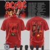 AC DC PWR UP Tour San Francisco 49ers Stadium T Shirt AC DC PWR UP Tour San Francisco 49ers Stadium T Shirt