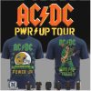 AC DC Power Up Tour 2026 Notre Dame Leprechaun Guitarist Graphic T Shirt AC DC Power Up Tour 2026 Notre Dame Leprechaun Guitarist Graphic T Shirt