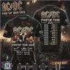 AC DC Power Up Tour World Tour Rock Band T Shirt AC DC Power Up Tour World Tour Rock Band T Shirt