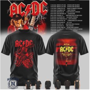 AC DC Rock Band Tour Concert Heavy Metal T Shirt