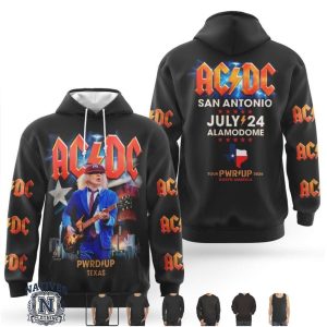 AC DC San Antonio Alamodome Pwr Up Tour Rock Hoodie