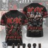 ACDC Angus Young Guitar Fire Rock Band Music T Shirt ACDC Angus Young Guitar Fire Rock Band Music T Shirt
