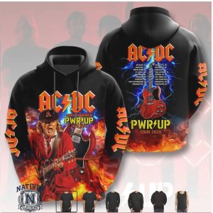 ACDC North America Pwr Up Tour 2026 Angus Young T Shirt