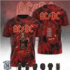 ACDC Pwr Up 2026 World Tour Angus Young Guitar T Shirt ACDC Pwr Up 2026 World Tour Angus Young Guitar T Shirt